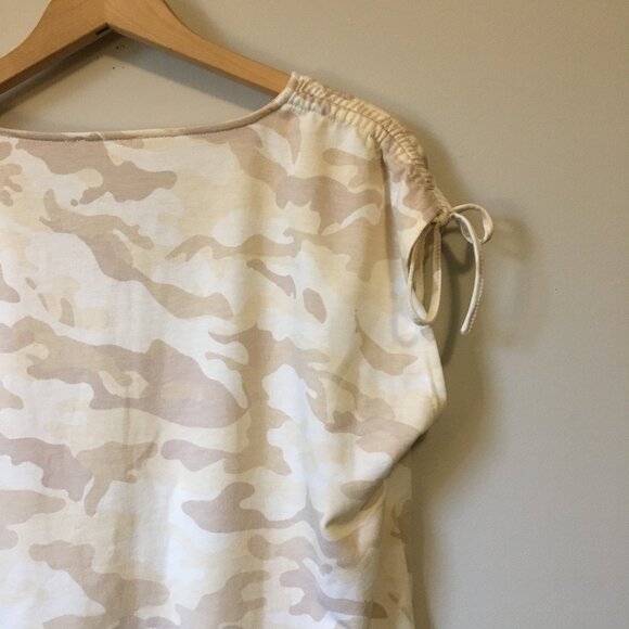 Jane and Delancey Camo Lace Up Muscle Tee - Picture 7 of 14